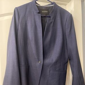 Banana republic suit jacket navy size 14